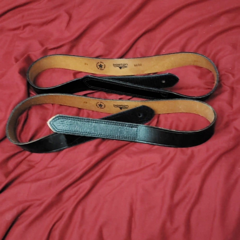 Work belts with velcro closure